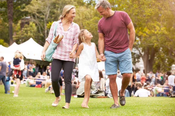 Outdoor Food Market